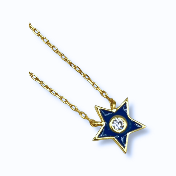 Super Star: Enamel Necklace