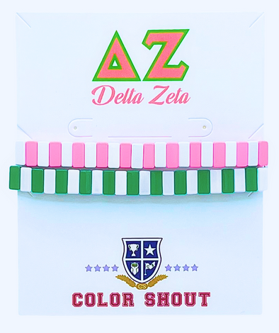 B203 DZ-Delta Zeta Enamel Tile Double Stack