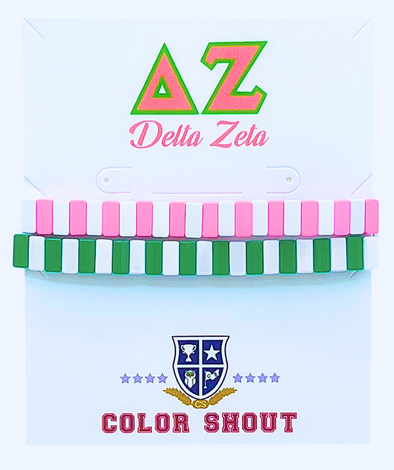 Delta Zeta Enamel Tile Double Stack