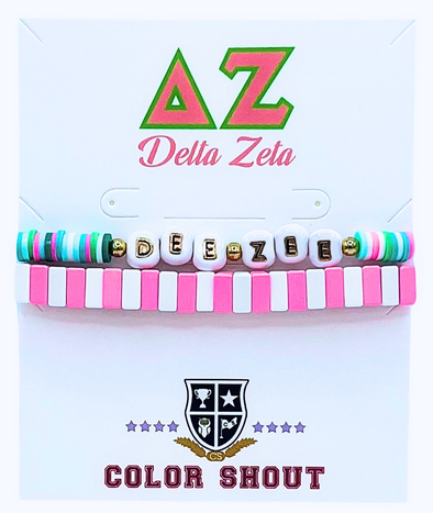 Delta Zeta - Furry Slippers Women - With DZ Embroidery Logo – SororityShop