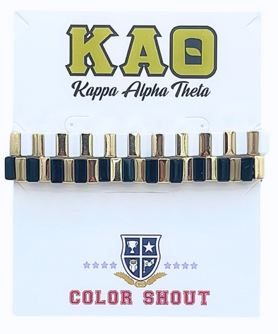 Kappa Alpha Theta Enamel Tile Double Stack