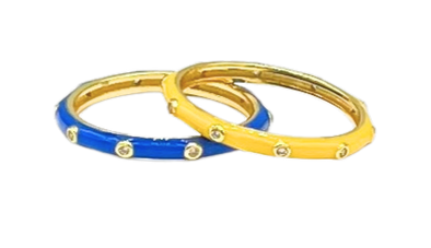 Delta Delta Delta: Bring It On 2 Stack Ring Set
