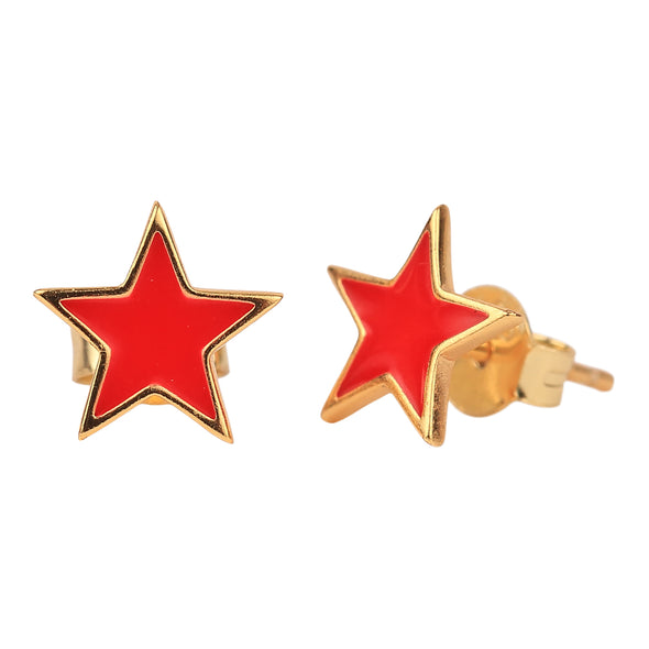 E203 AXO- Alpha Chi Omega Pennant Pair Earring Set