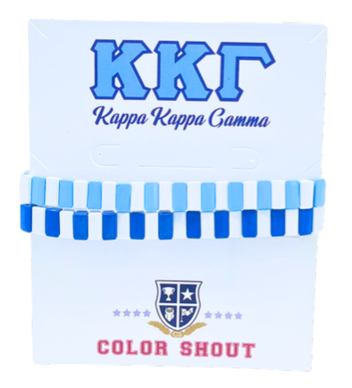 Kappa Kappa Gamma Enamel Tile Double Stack