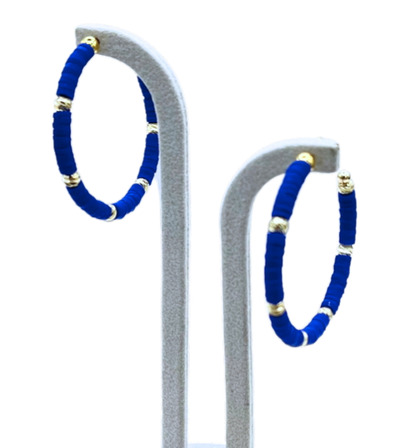 Kappa Kappa Gamma Hoop Earrings
