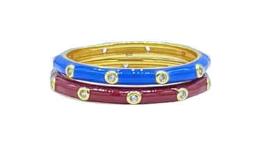 Pi Beta Phi: Bring It On 2 Stack Ring Set