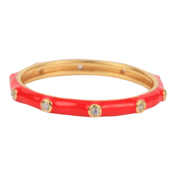 Alpha Chi Omega Stack Ring Set