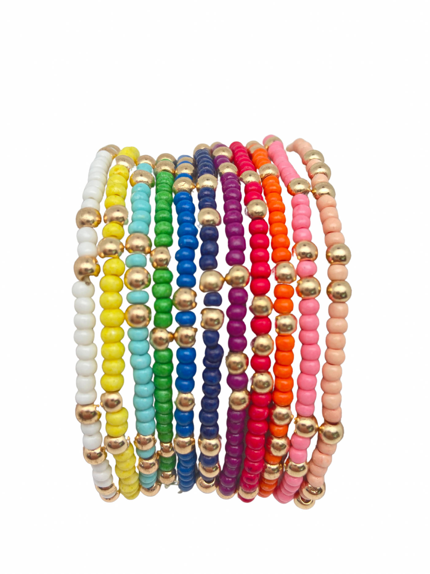 Colorful 2025 bracelets beads
